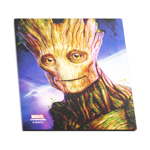 Gamegenic Marvel Champions Fine Art Sleeves (50+1 Sleeves) - Guardians of the Galaxy - Obaly na Karty Barva: Groot