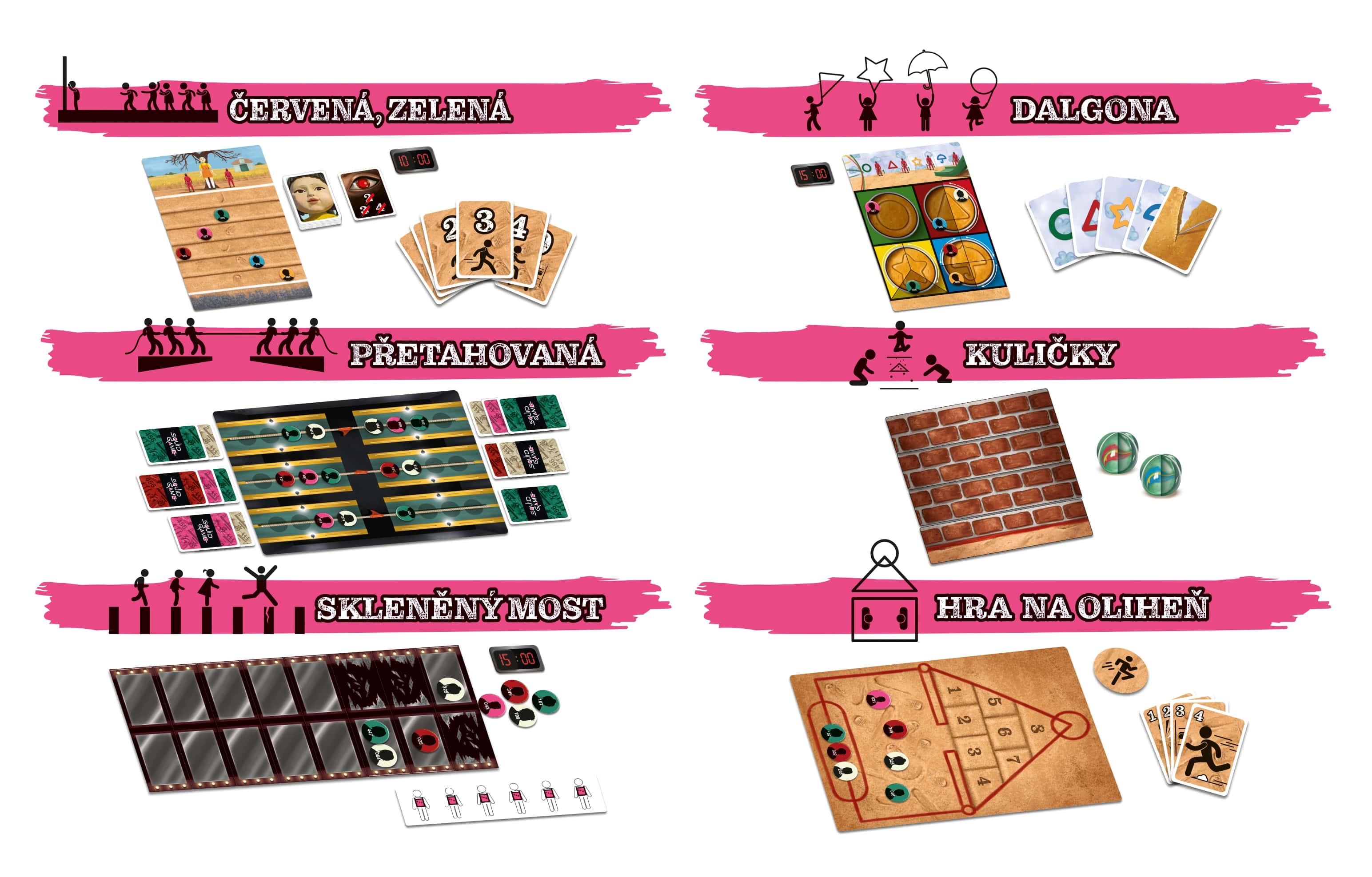 Asmodee Czech Republic Squid Game: desková hra Obrázek