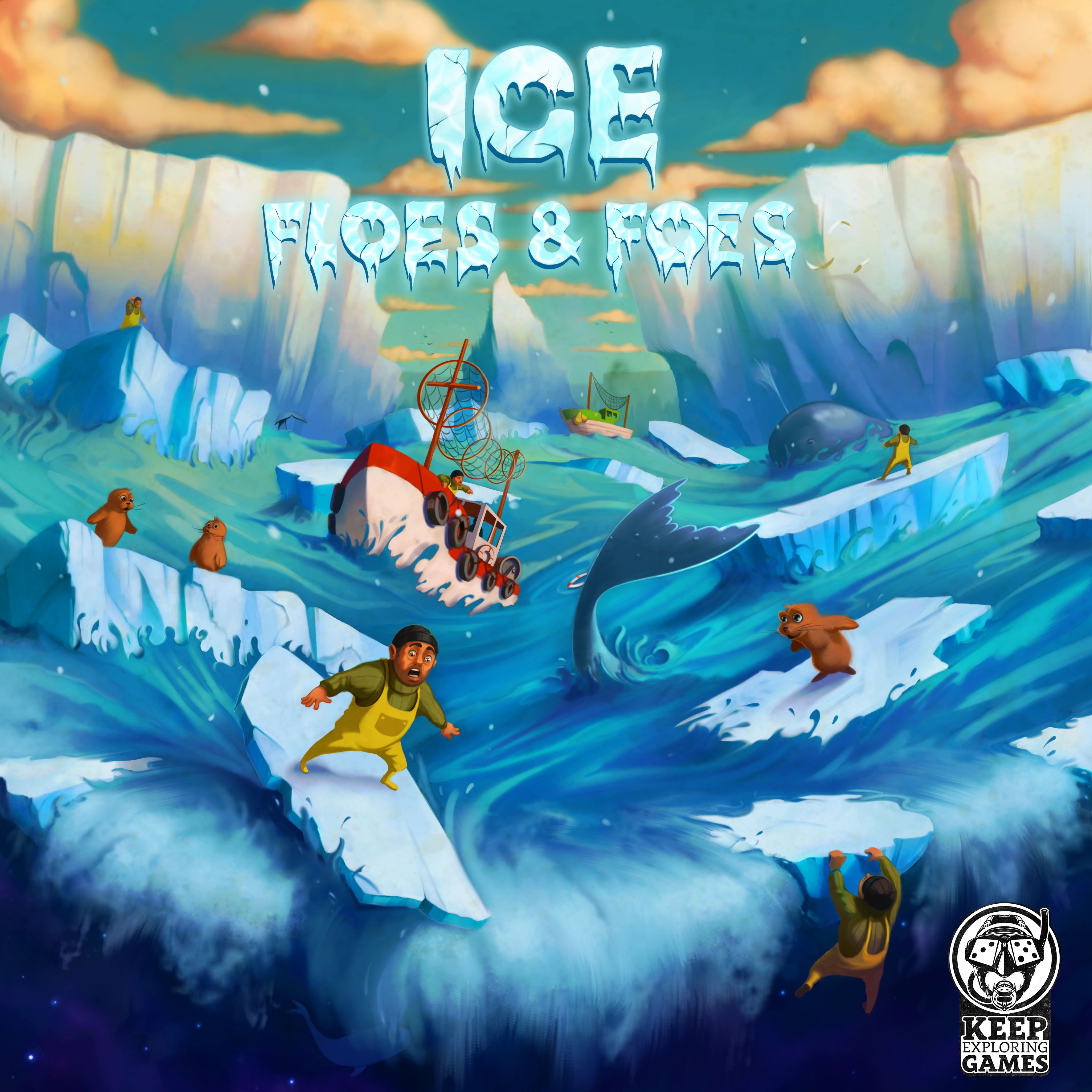 Levně Keep Exploring Games Ice Floes & Foes