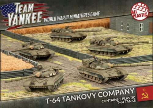 Gale Force Nine World War III Team Yankee: T-64 Tankovy Company (Plastic)