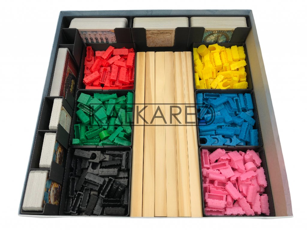 Kalkared Insert pro Jízdenky Maxi (93142) (Insert for Ticket to Ride Maxi)