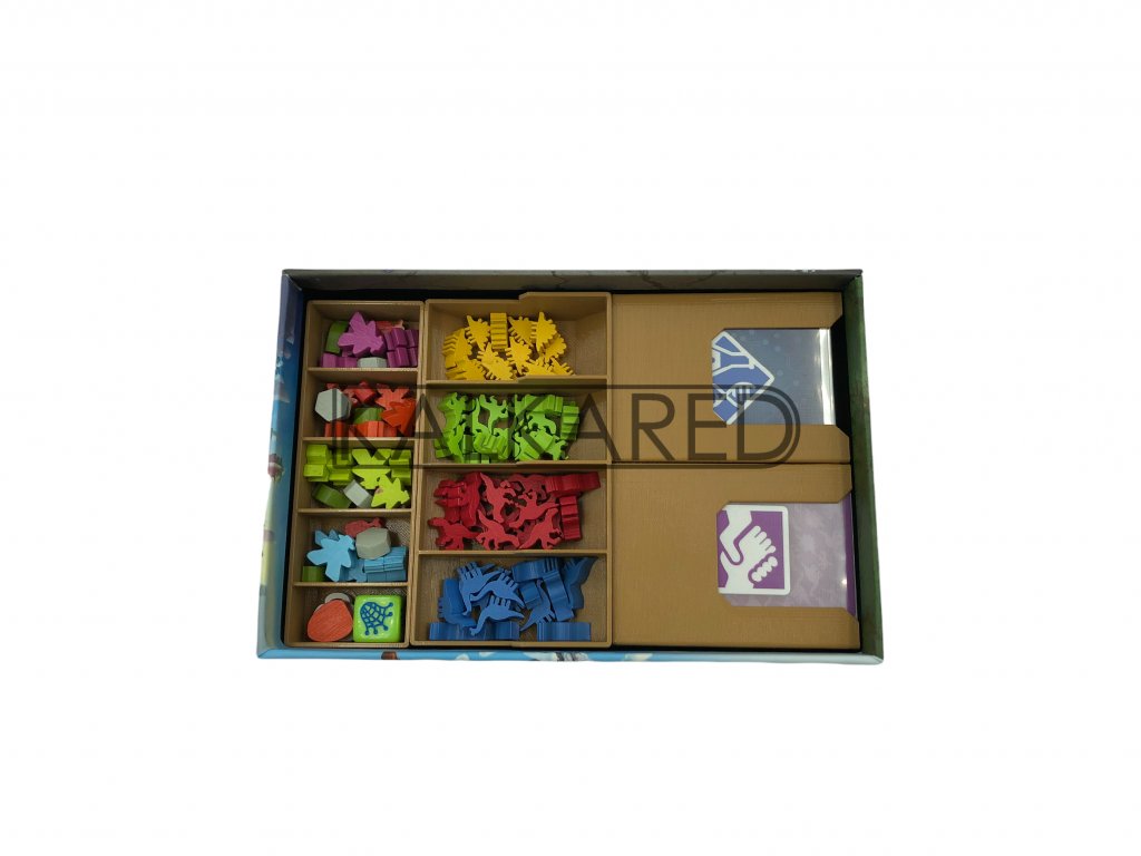 Kalkared Insert pro Tiny Epic Dinosaurs (93144) (Insert for Tiny Epic Dinosaurs)