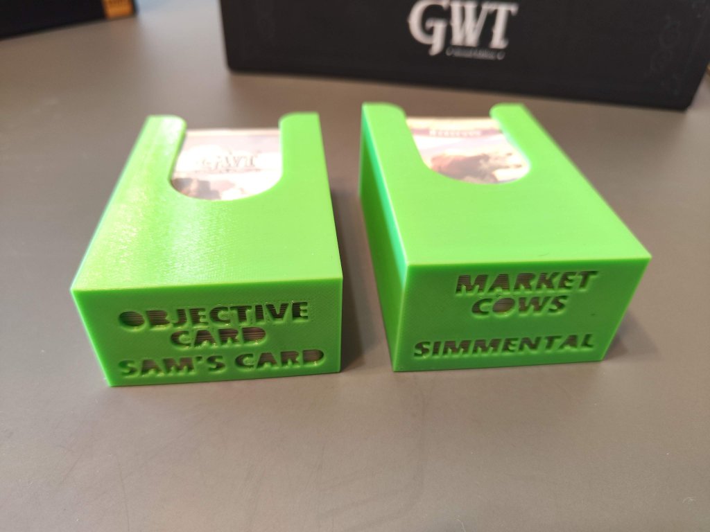 inserty.cz Great Western Trail 2nd Edition - Insert (černý, 93161) Obrázek