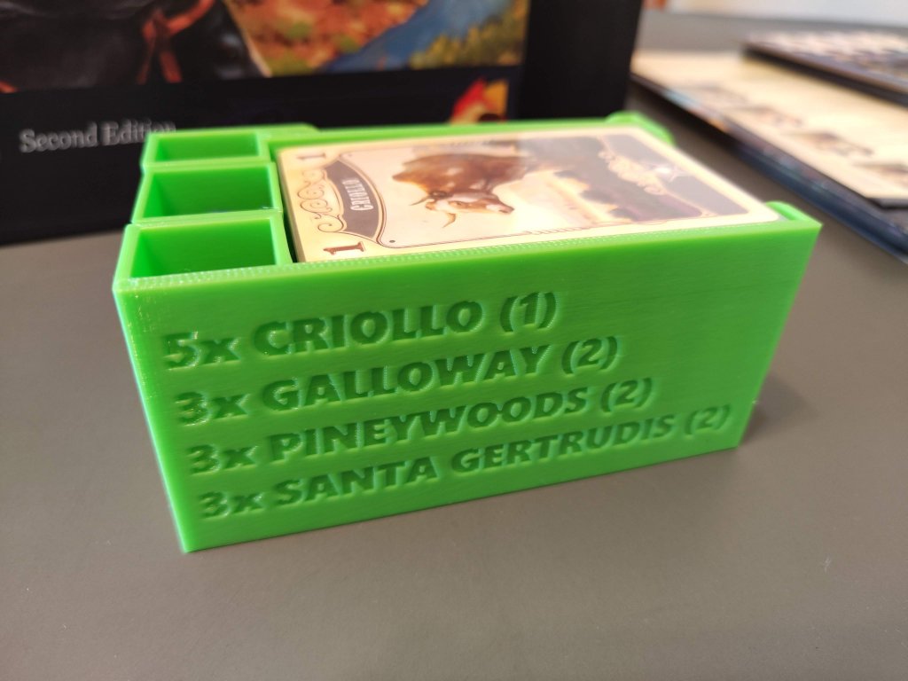 inserty.cz Great Western Trail 2nd Edition - Insert (černý, 93161) Obrázek