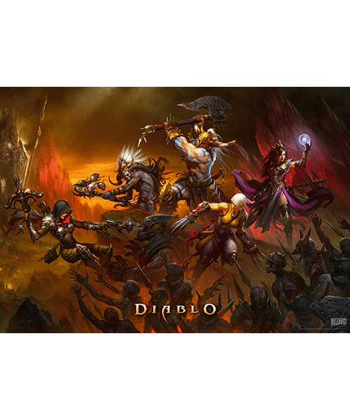 Good Loot Diablo: Heroes Battle Puzzle 1000 Obrázek