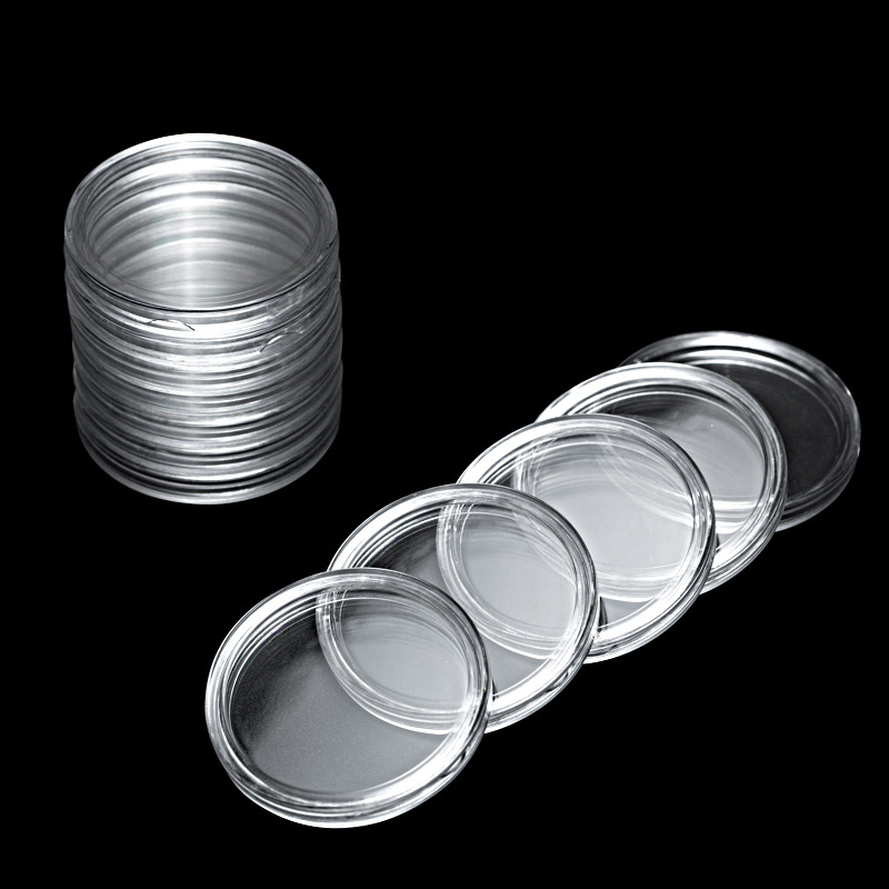 TLAMA games Plastová kapsle na žetony 10 ks (24 mm)