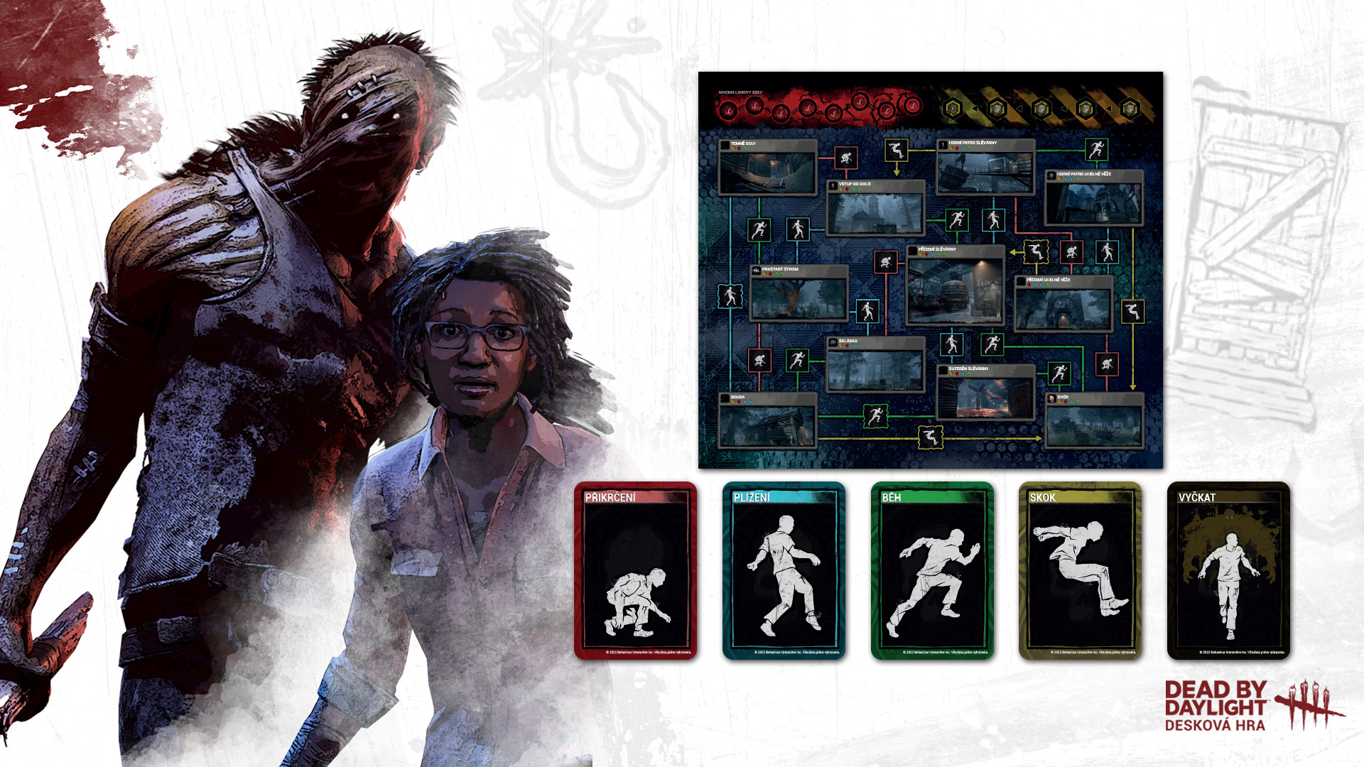 TLAMA games Dead By Daylight: Desková hra Obrázek