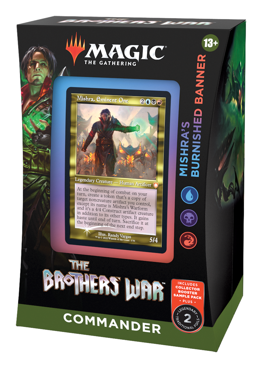 Levně Wizards of the Coast Magic The Gathering - The Brothers War Commander Deck Varianta: Mishra