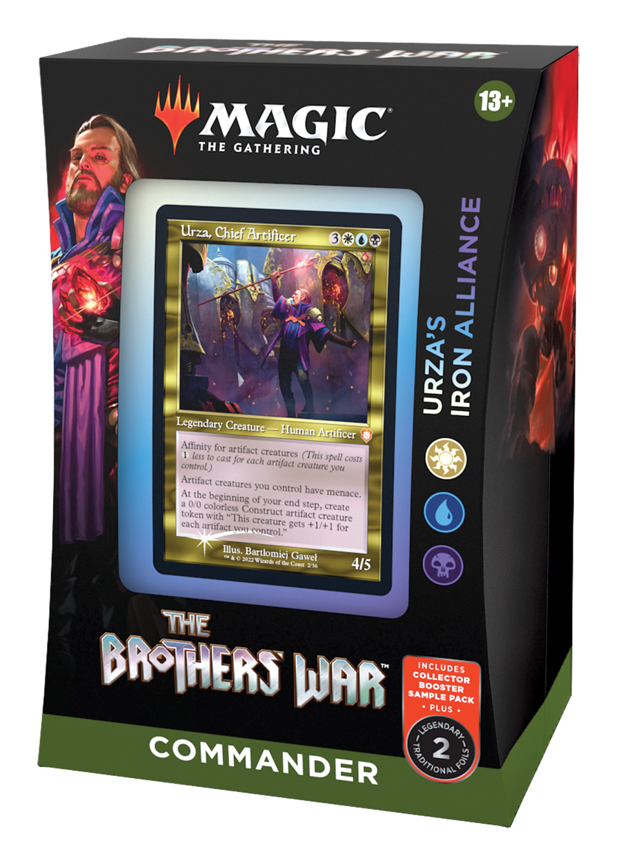 Levně Wizards of the Coast Magic The Gathering - The Brothers War Commander Deck Varianta: Urza