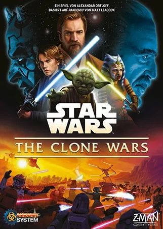 Z-Man Games Star Wars: The Clone Wars – A Pandemic System Game