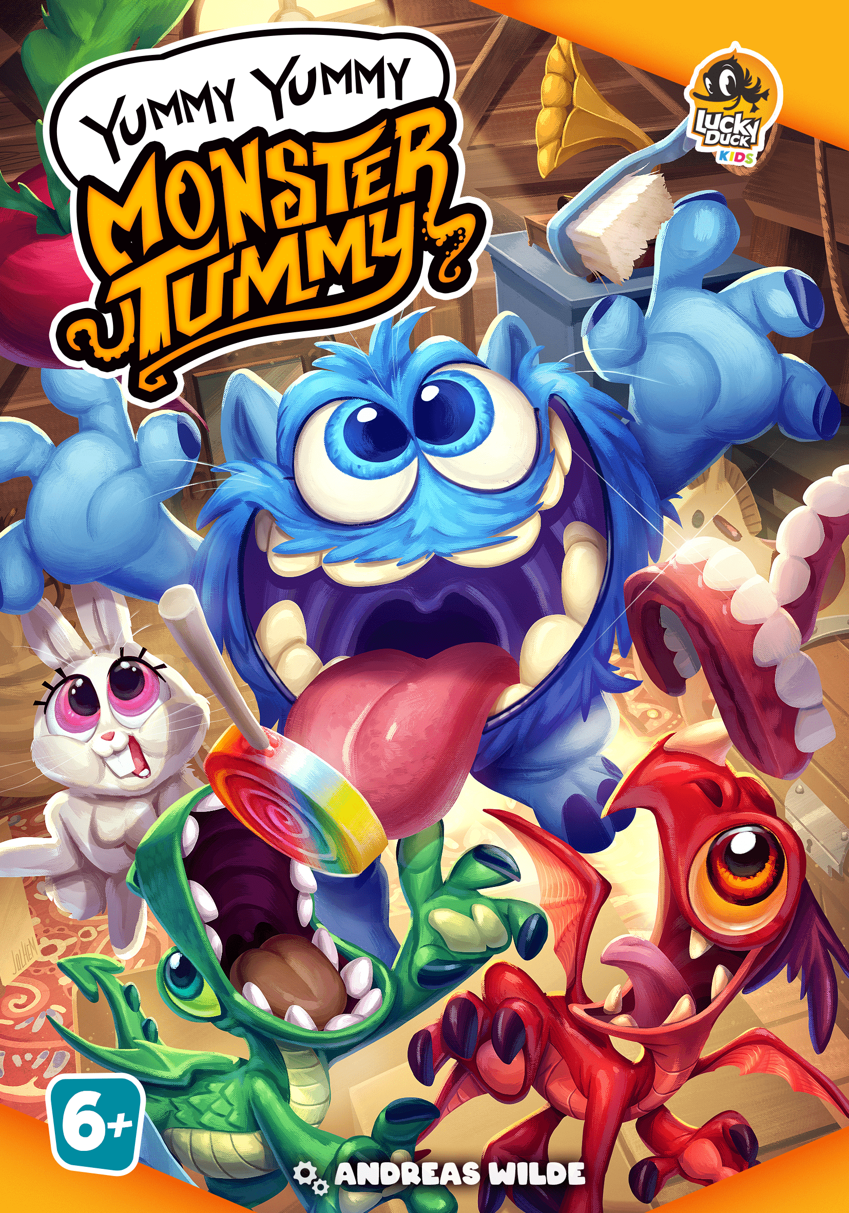 Lucky Duck Games Yummy Yummy Monster Tummy