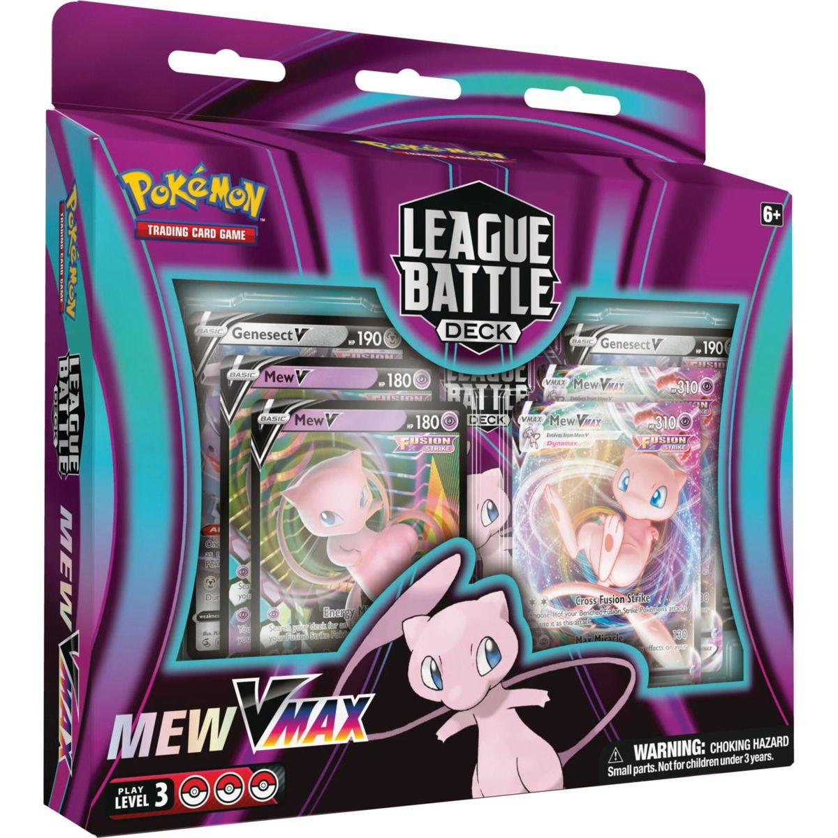 Nintendo Pokémon: Sword & Shield: League Battle Deck - Mew VMax