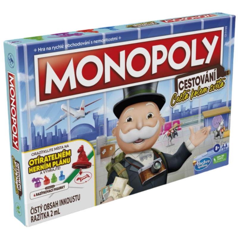 Hasbro Gaming Monopoly Cesta kolem světa CZ Obrázek