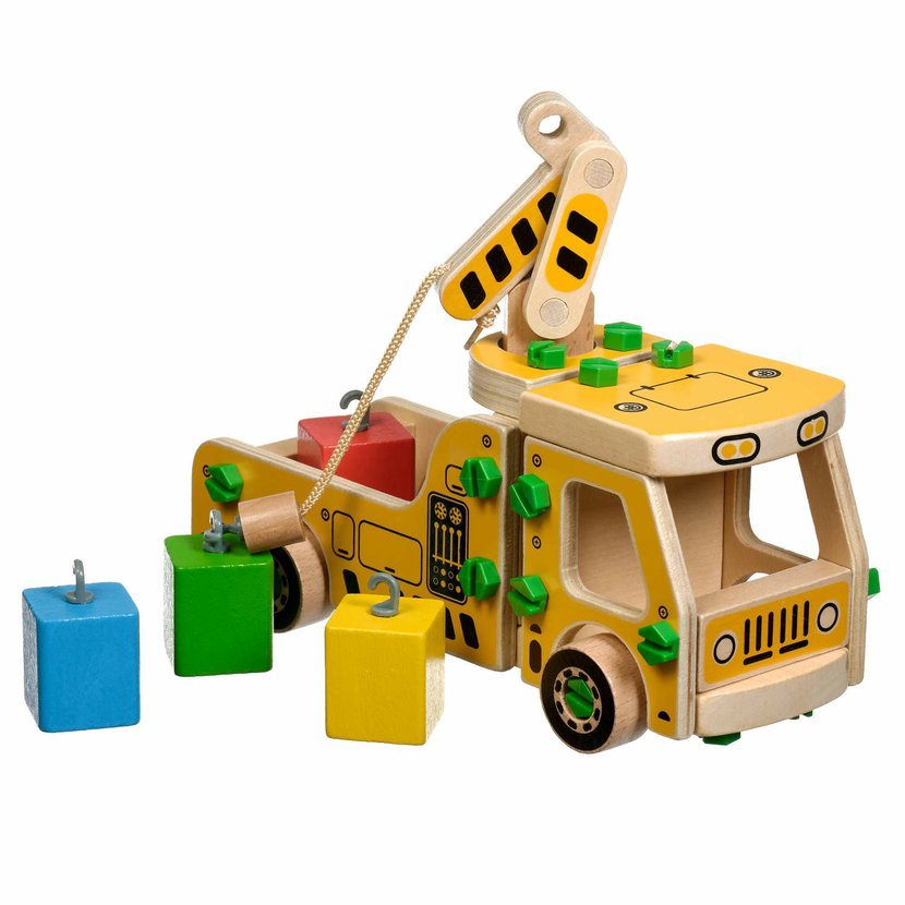 Lucy & Leo Autojeřáb - konstrukční set Obrázek