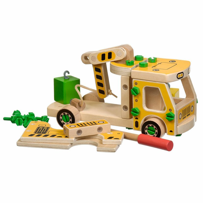 Lucy & Leo Autojeřáb - konstrukční set Obrázek