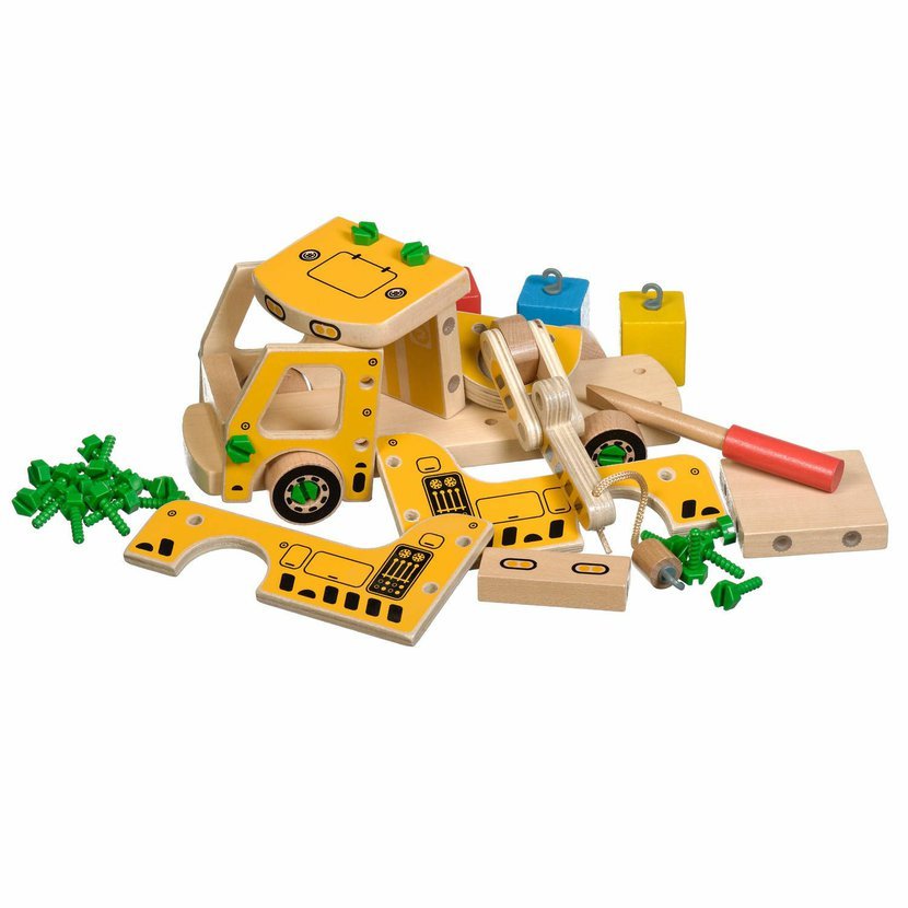 Lucy & Leo Autojeřáb - konstrukční set Obrázek