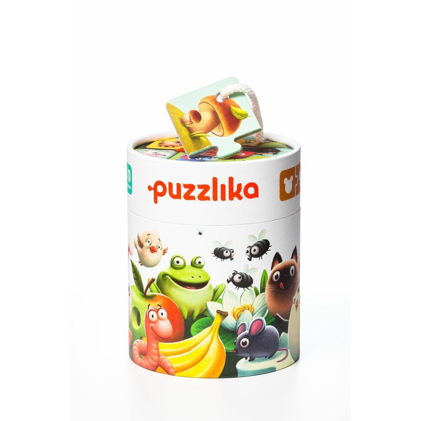 Puzzlika Mé jídlo - naučné puzzle 20 dílků