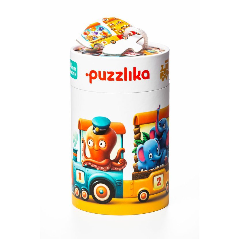 Puzzlika Vlak 94 cm  - naučné puzzle 20 dílků