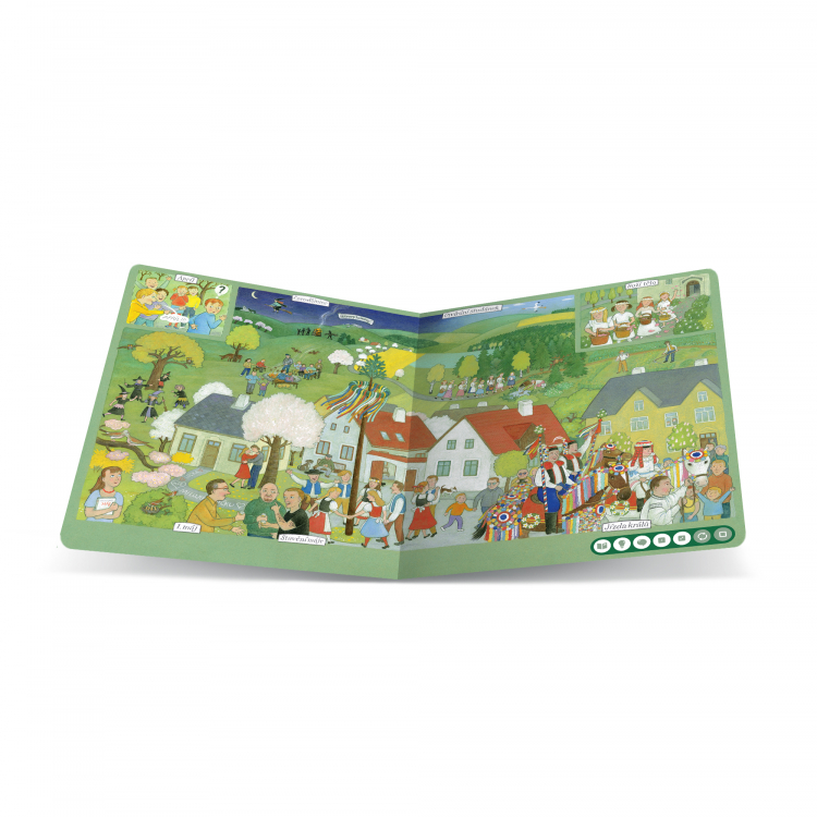 Albi Kouzelné čtení - Kniha Naše tradice Obrázek