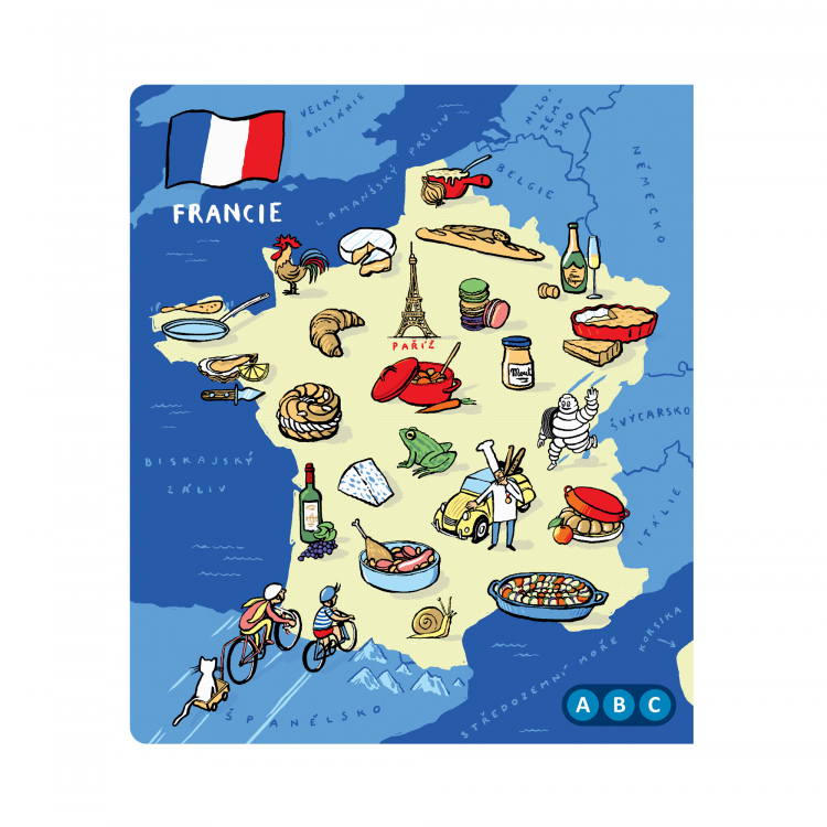 Albi Kouzelné čtení - Kniha Evropa na talíři Obrázek