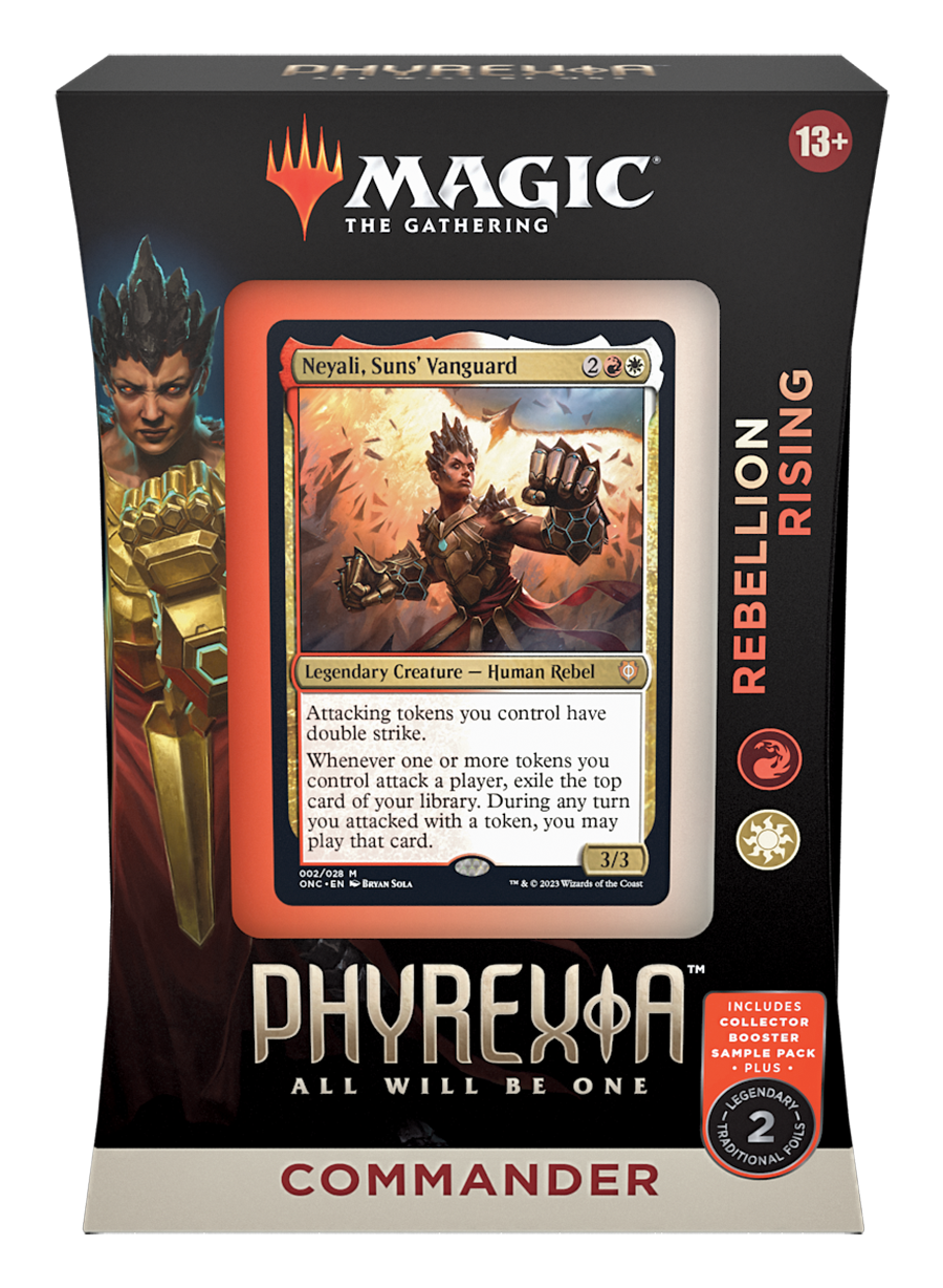 Wizards of the Coast Magic The Gathering - Phyrexia: All Will Be One Commander Deck Varianta: Rebellion Rising