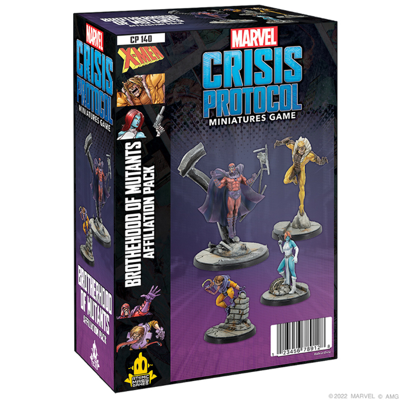 Levně Atomic Mass Games Marvel Crisis Protocol - Brotherhood of Mutants Affiliation Pack