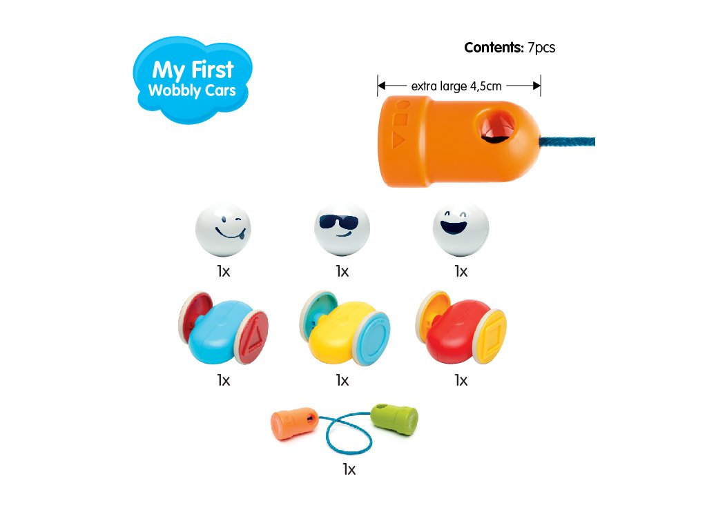 SmartMax - Moje první magnetická autíčka - 10 ks Obrázek