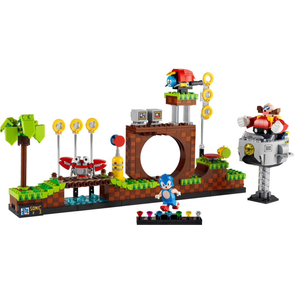 LEGO® Sonic the Hedgehog™ – Green Hill Zone 21331 Obrázek