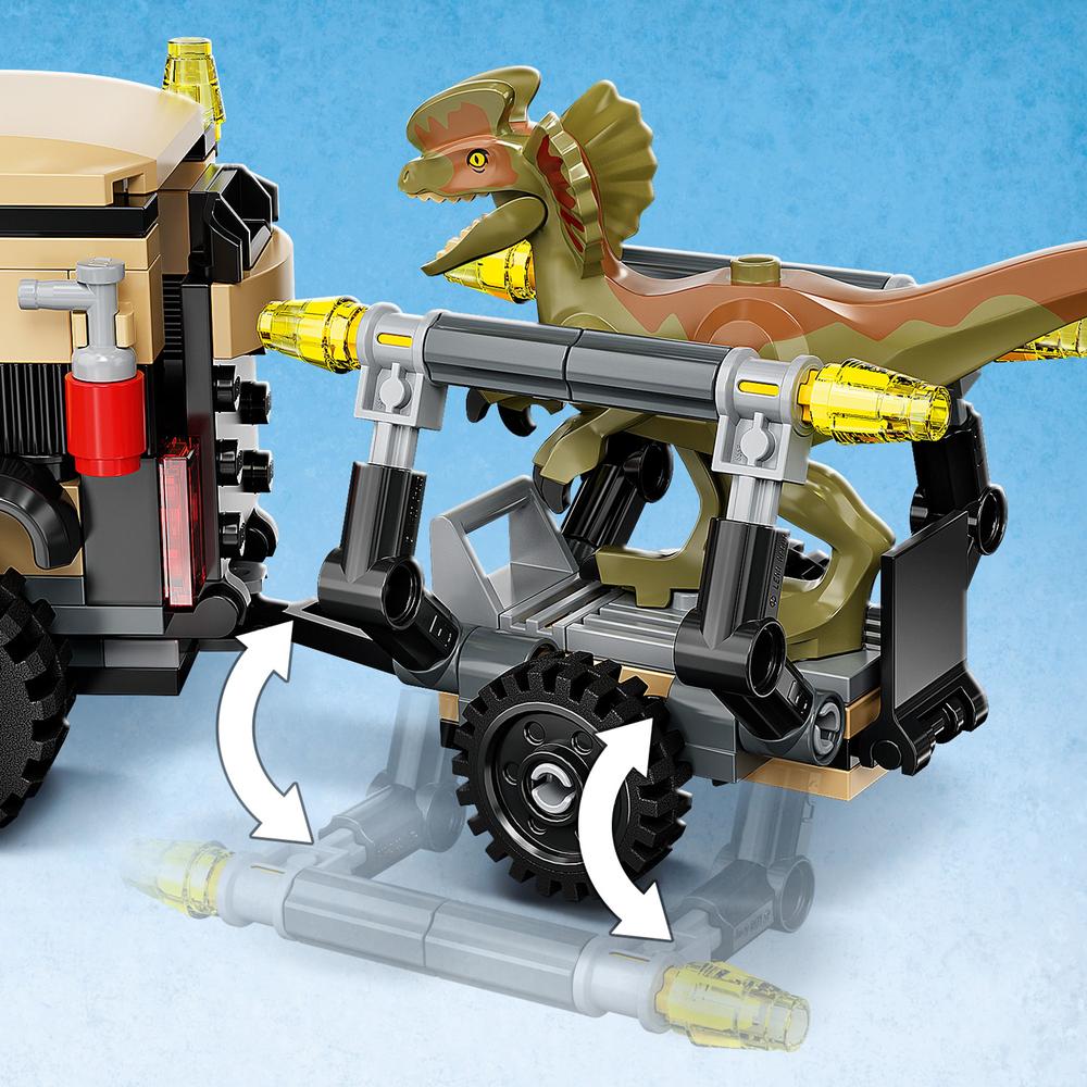 LEGO® Přeprava pyroraptora a dilophosaura 76951 Obrázek