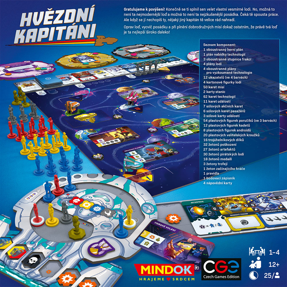 Mindok Hvězdní kapitáni Obrázek