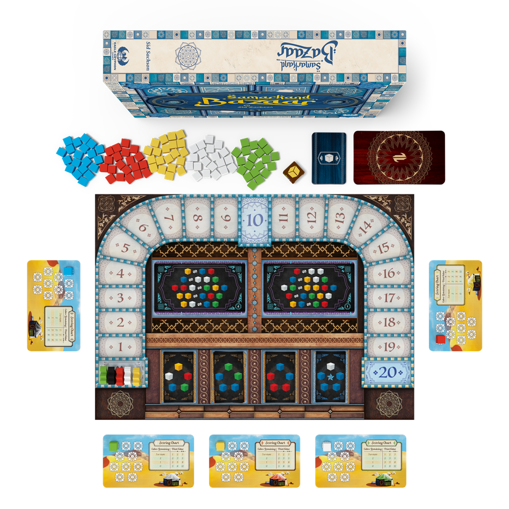 Eagle-Gryphon Games Samarkand Bazaar Obrázek