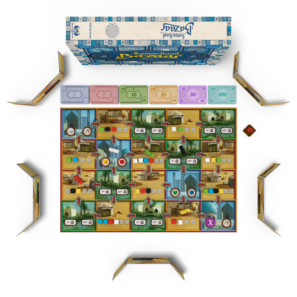 Eagle-Gryphon Games Samarkand Bazaar Obrázek