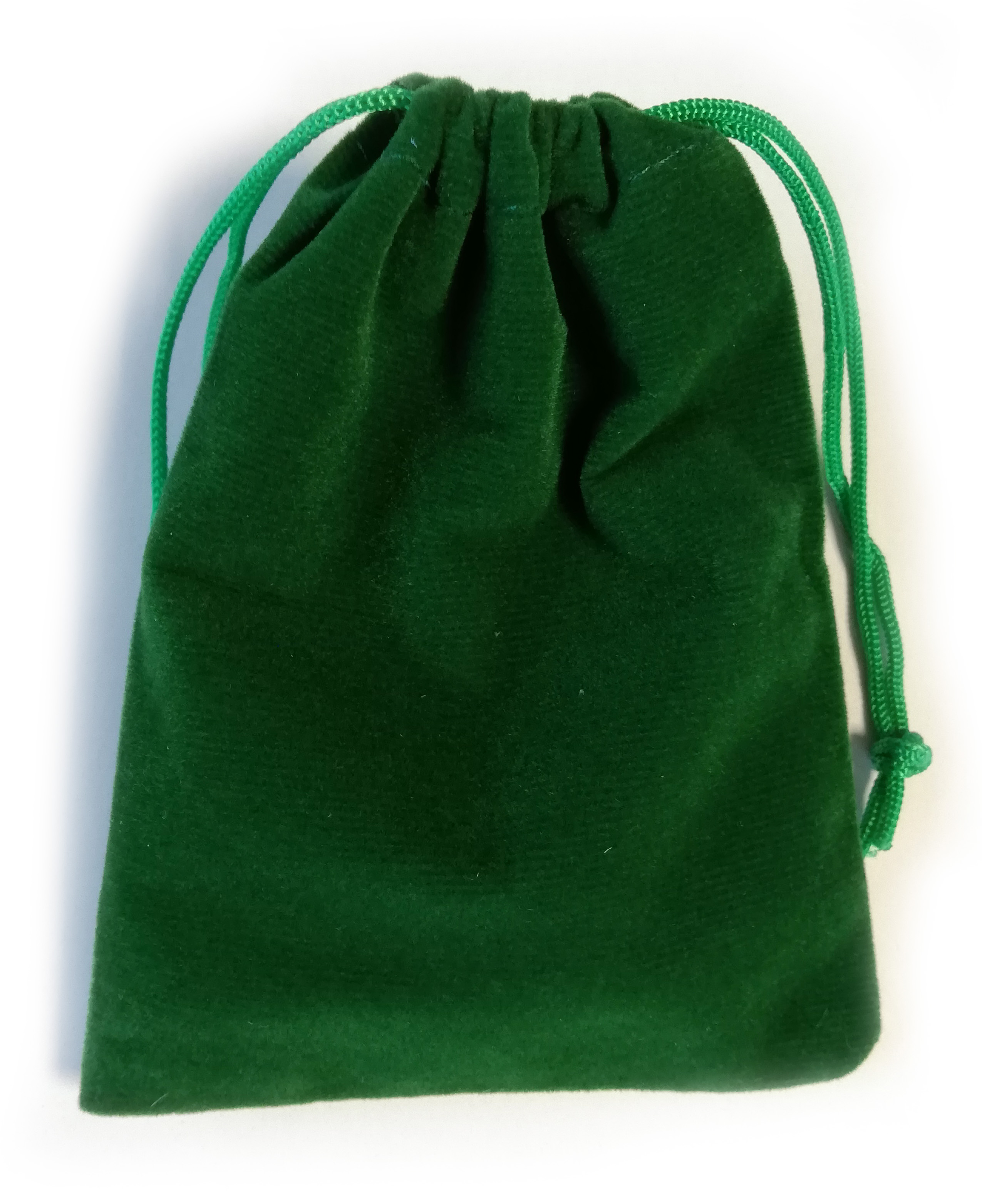 Levně Semišový pytlík 9 x 12 cm (13 barev) Barva: Zelená