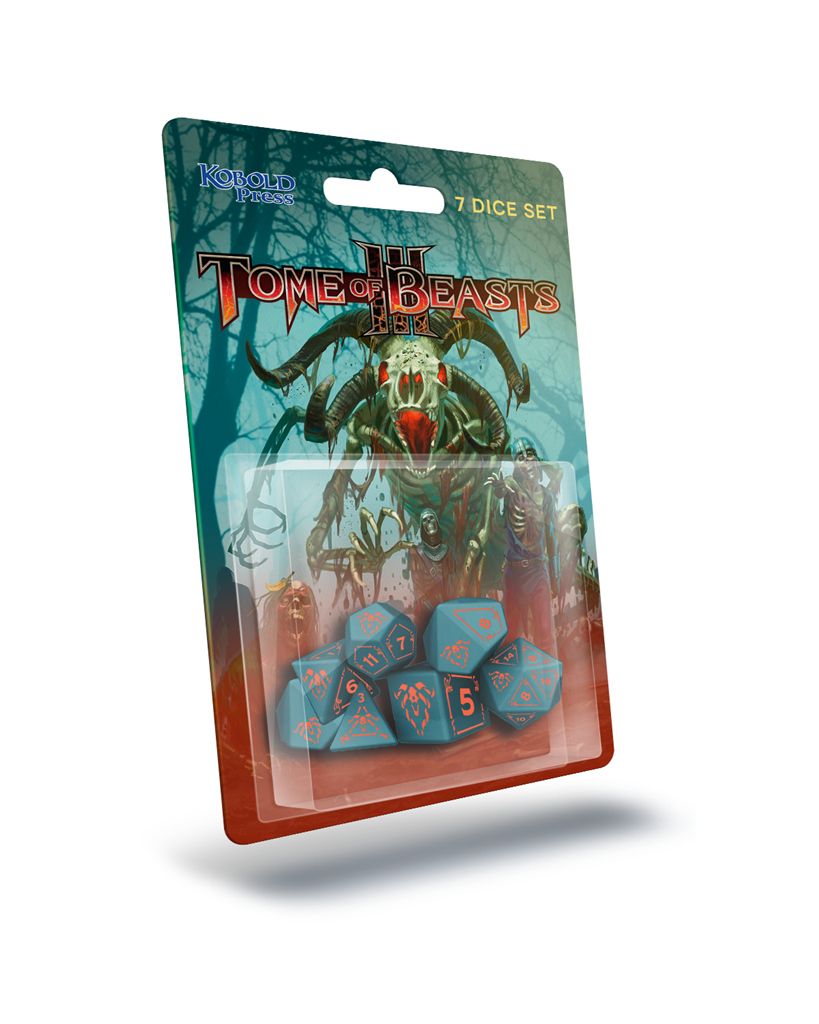 Paizo Publishing Tome of Beasts 3 - 7 Dice Set