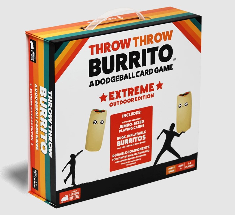 Exploding Kittens Throw Throw Burrito: Extreme Outdoor Edition