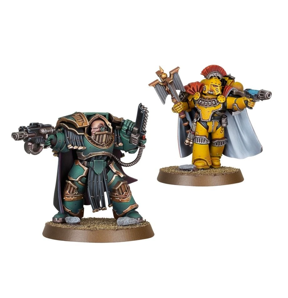 Games Workshop Horus Heresy: Legiones Astartes - Legion Cataphractii Praetor & Chaplain Consul Obrázek