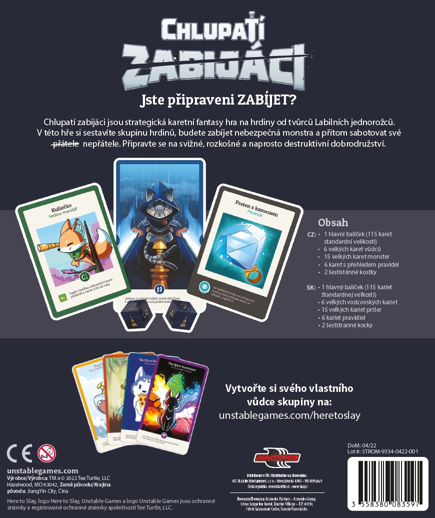 Blackfire CZ Chlupatí zabijáci Obrázek