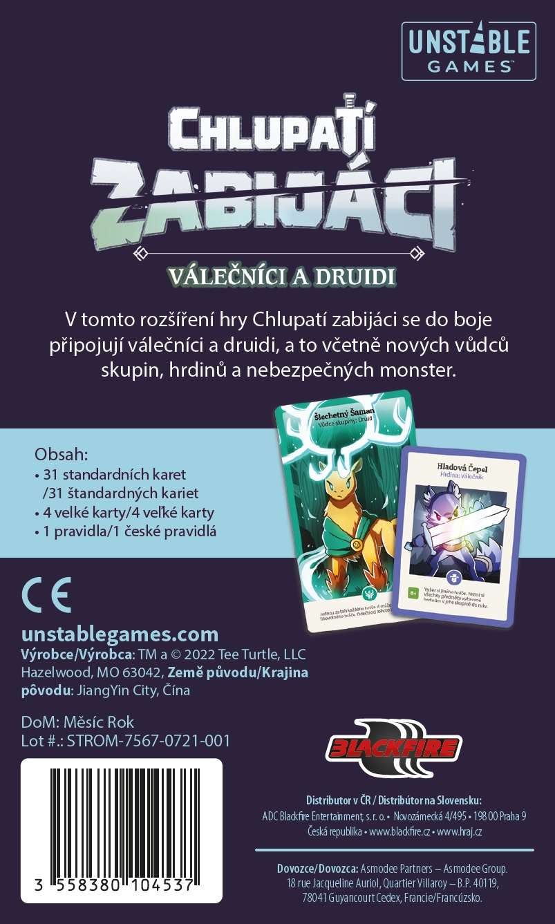 Blackfire CZ Chlupatí zabijáci: Válečníci a druidi Obrázek