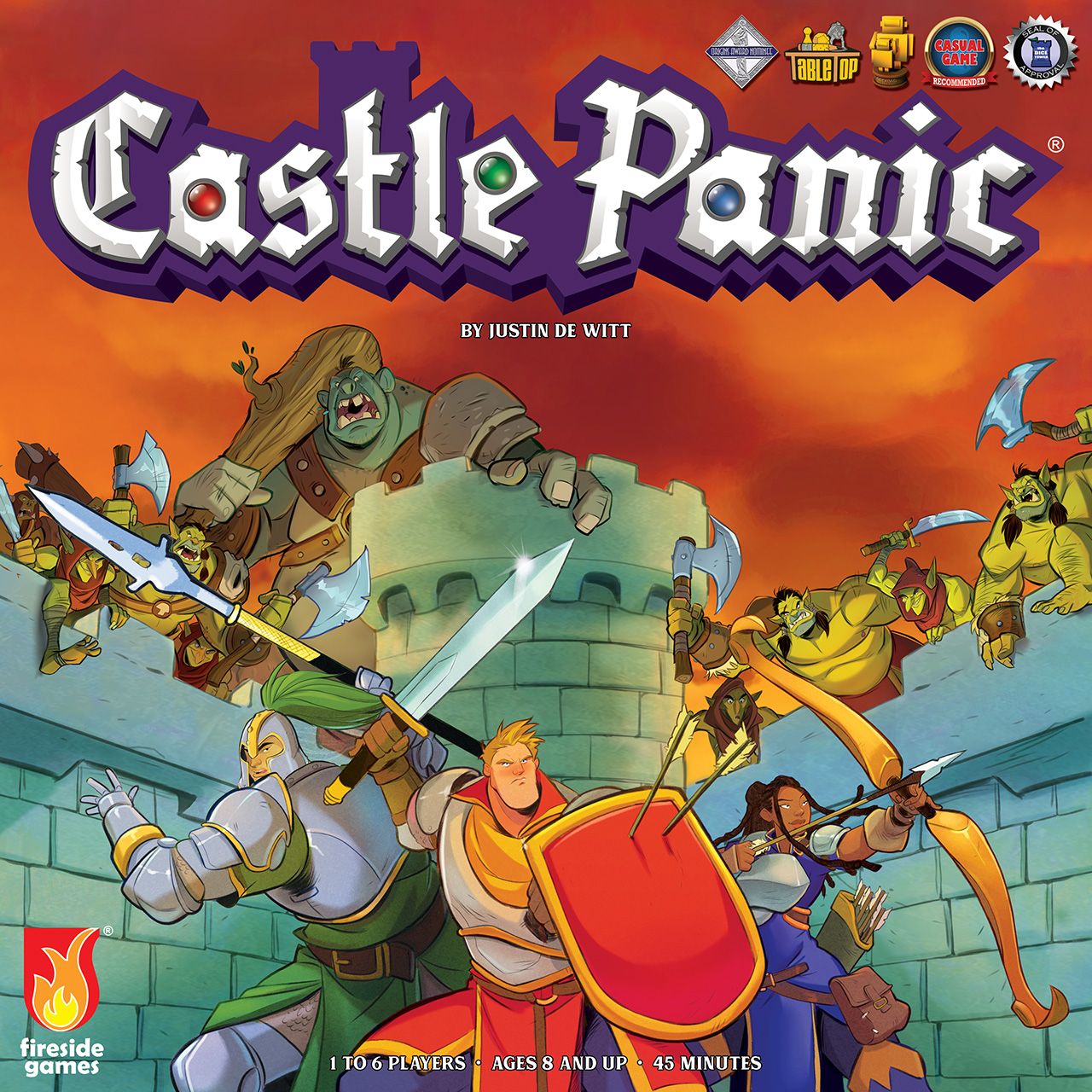 Fireside Games Castle Panic 2nd Edition