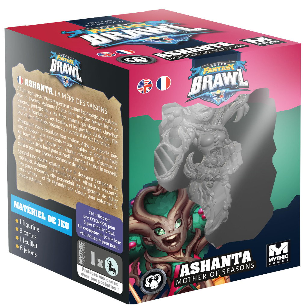 Mythic Games Super Fantasy Brawl - Ashanta, The Mother of Seasons