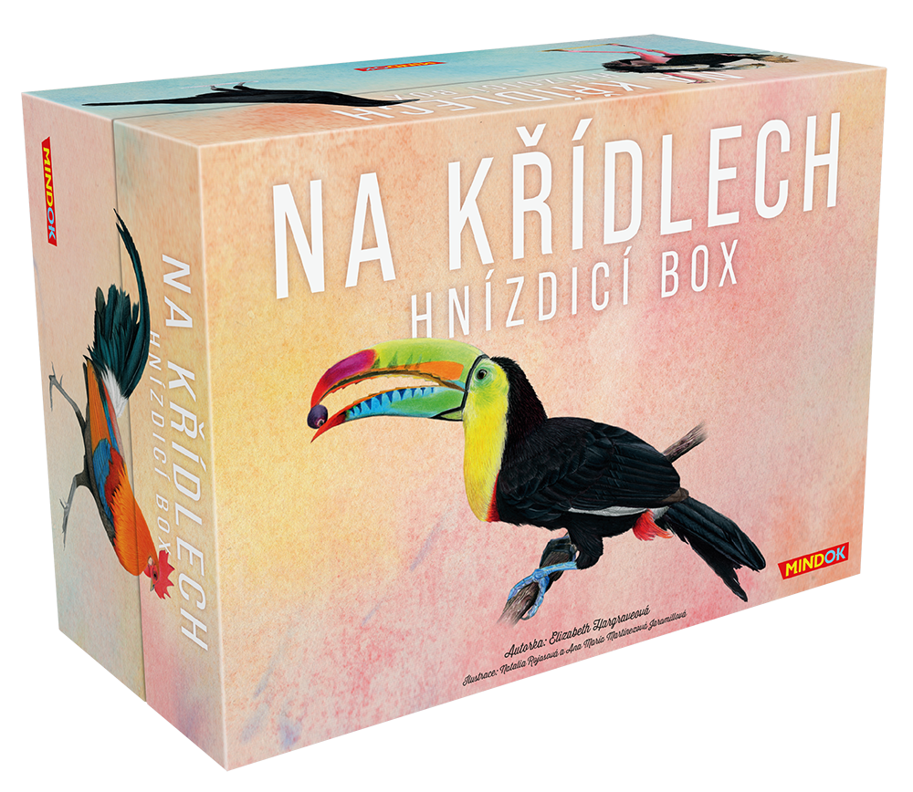 Mindok Na křídlech: Hnízdicí box + Hnízdem v Asii (rozšíření) (s rozšířením Hnízdem v Asii)