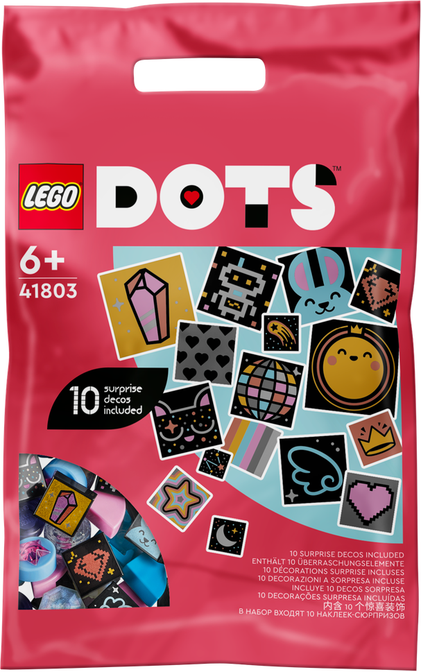 LEGO® DOTS doplňky – 8. série – Třpytky 41803 Obrázek