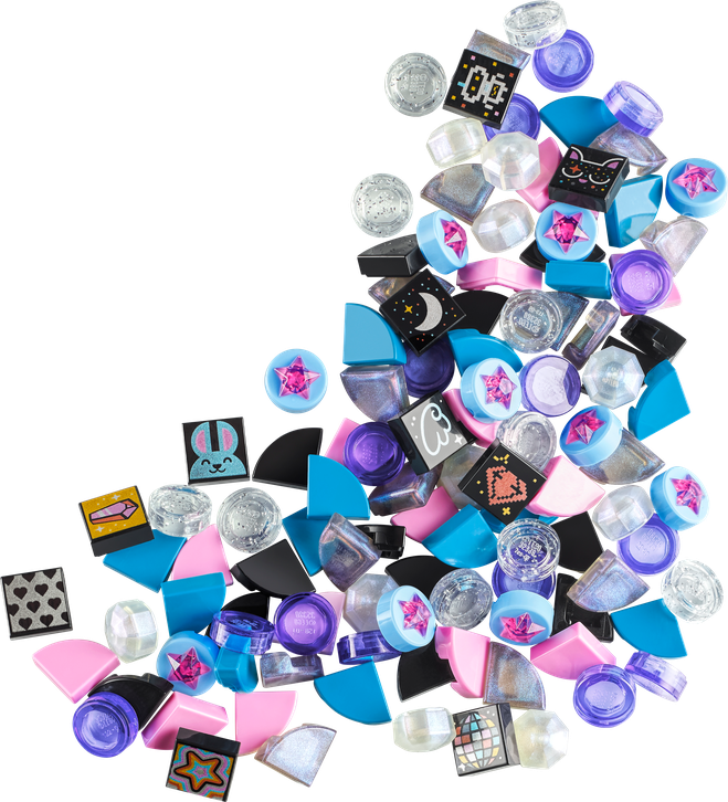LEGO® DOTS doplňky – 8. série – Třpytky 41803 Obrázek