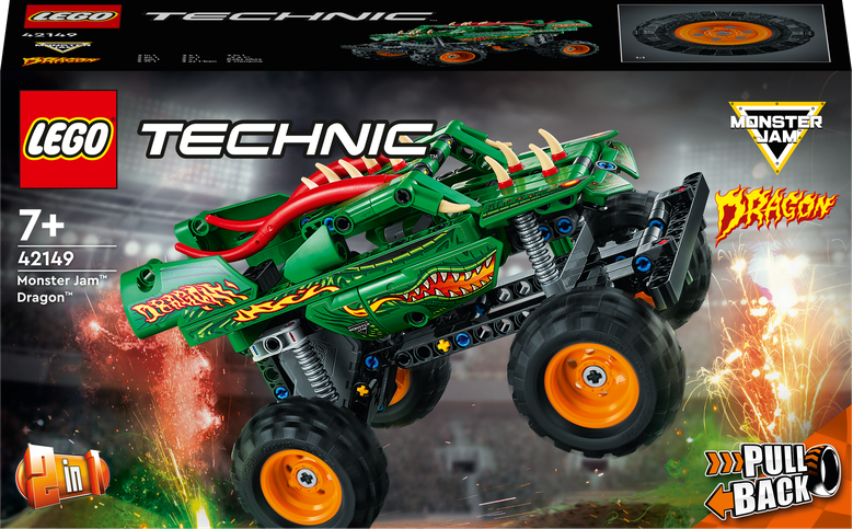 LEGO® Monster Jam™ Dragon™ 42149 Obrázek