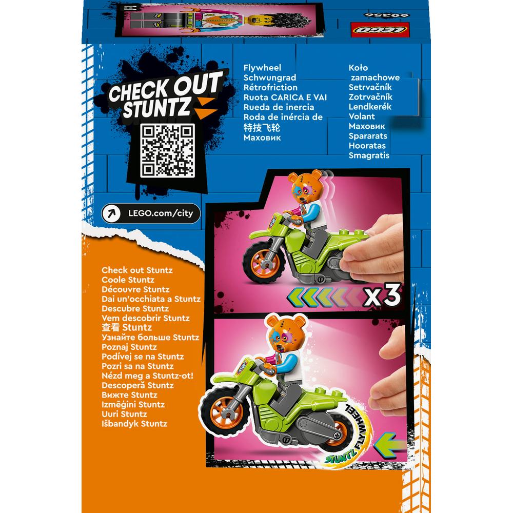 LEGO® Medvěd a kaskadérská motorka 60356 Obrázek