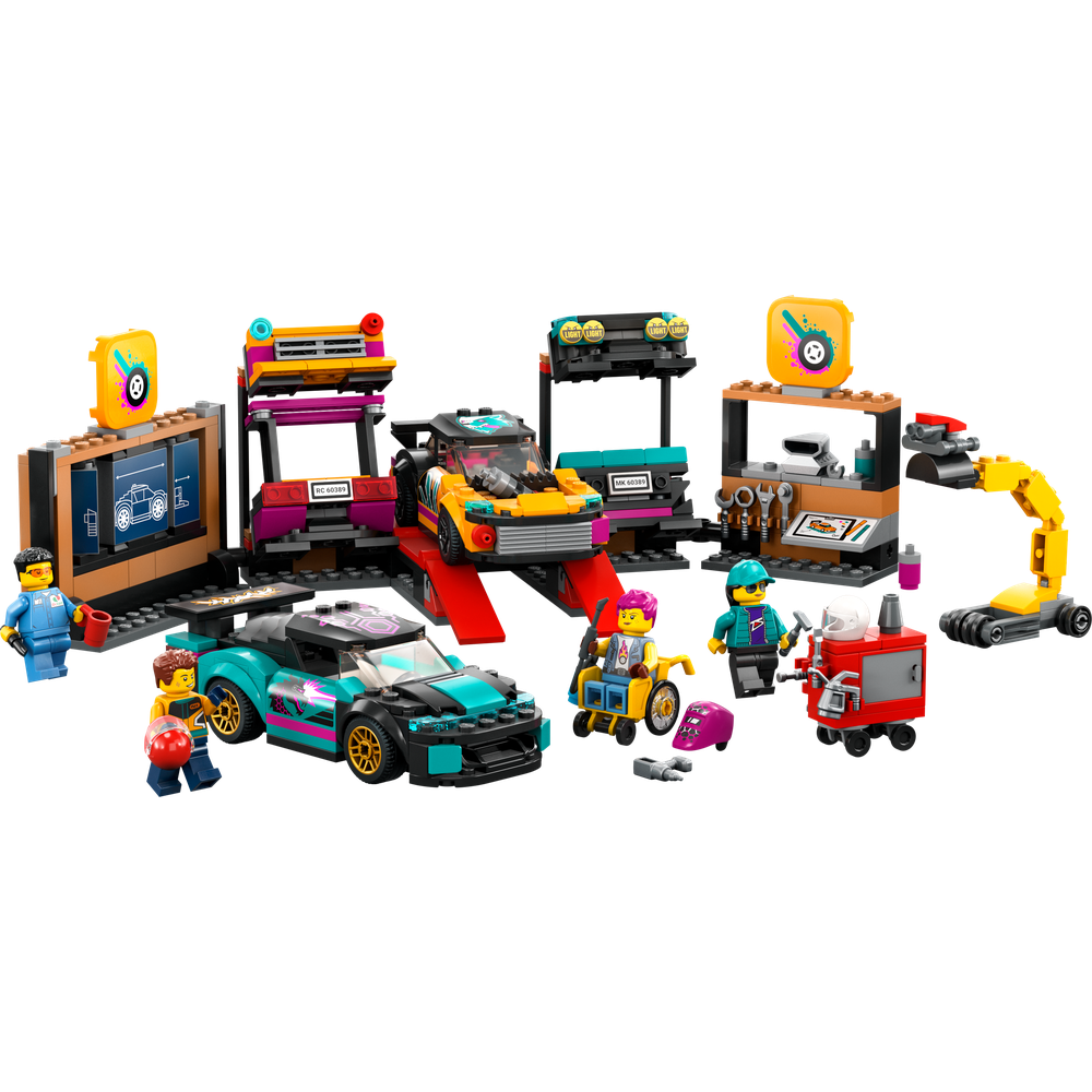 LEGO® Tuningová autodílna 60389 Obrázek