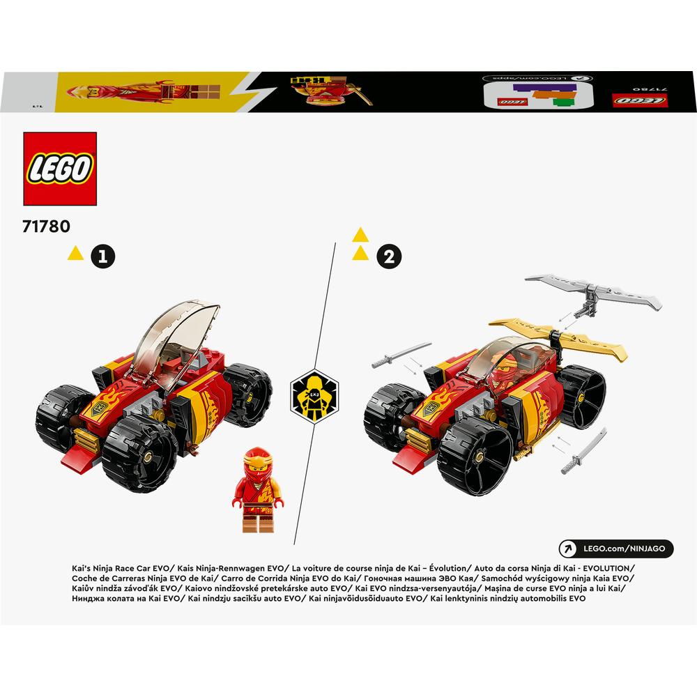 LEGO® Kaiův nindža závoďák EVO 71780 Obrázek