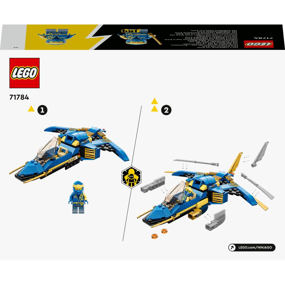 LEGO® Jayova blesková stíhačka EVO 71784 Obrázek