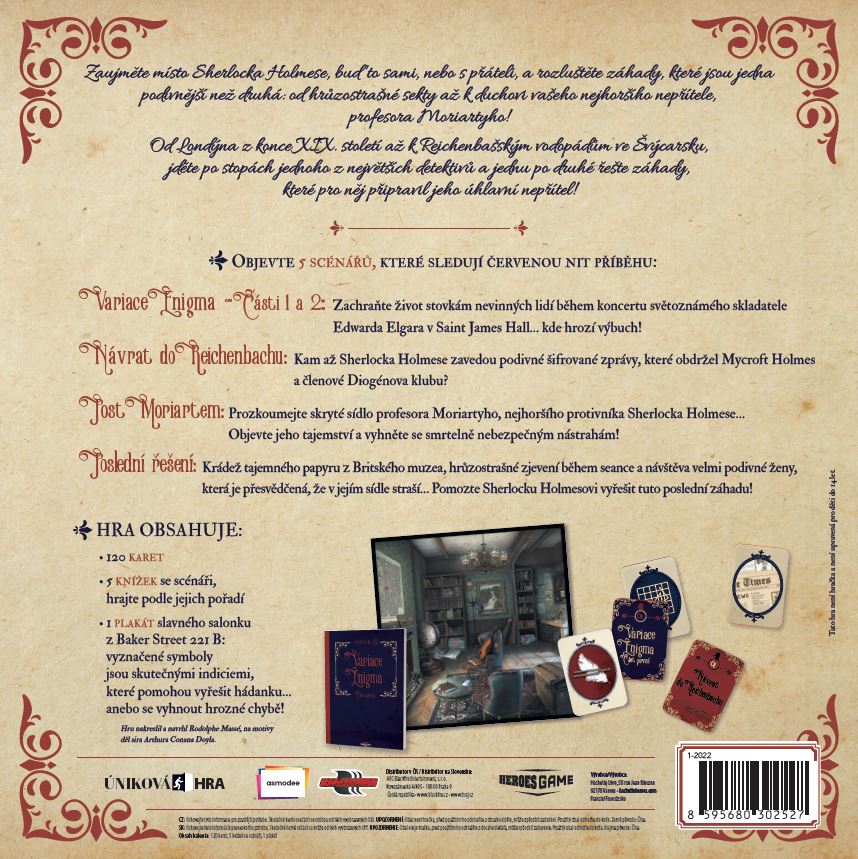 Blackfire CZ Sherlock Holmes vs. Moriarty Obrázek