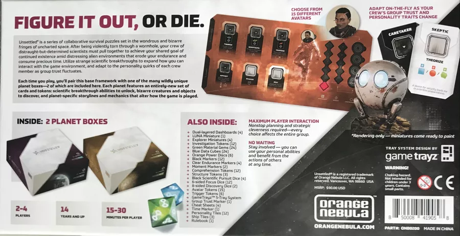 Orange Nebula Unsettled Obrázek